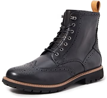 Clarks Batcombe Lord, Stivali da Motociclista Uomo, Nero (Black 1), 40 EU