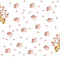 Oblique Unique® 40. Geburtstag Jubiläum Konfetti Roségold Punkte + Zahl Mix Tisch Deko Streudeko über 300 Stück