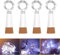 Dumcuw USB Rechargeable Cork Bottle Lights, 15 LED Warm White Fairy String Lights for Wine Bottles, Waterproof for DIY & Party Decor