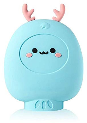 UKKD bolsa agua caliente Botella De Agua Caliente Bolsa De Agua De Calor Recargable Eléctrica Polka Dot Calentador De Mano Velvet Bolsa De Agua Caliente