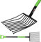 KOTARBAU® Kartoffelgabel Heuforke 10 Zinken 120cm mit Metallstiel