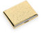 Klassisches Metall-Zigarettenetui/Kreditkartenetui - Damen- und Herrenetui, tragbares Zigarettenetui für 18-20 100mm Zigaretten (Gold, 100's 20pcs)