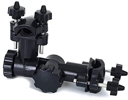 Dfuqanb 1 Stück Schirmhalter,Angelrutenhalter,Schirmhalterung,Angelstuhl Zubehör,Multifunciones Schirmhalter,Multifunktions Regenschirm Bar,für Fahrräder, Kinderwagen, Angelstühle