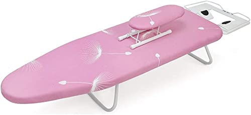 Tabla De Planchar Multifuncional, Mesa De Planchar De Metal Plegable Sala De Estar Balcón Lugar De Trabajo Rejilla De Planchar Cubierta De Agua Helada (Color : B, Size : 110 * 30 * 19CM)