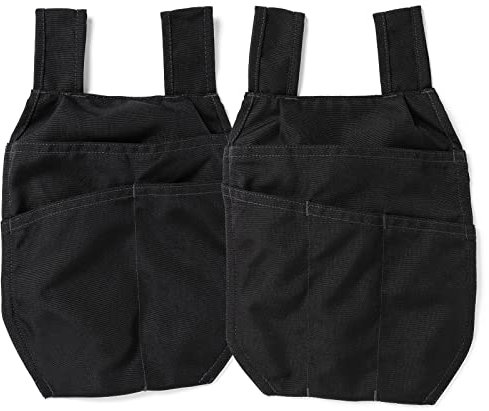 KÜBLER Workwear Holstertasche Paar | Werkzeug Gürteltasche Arbeit | Werkzeugtasche Gürtel | Bauchtasche für Industrie & Handwerk | Hüfttaschen | Universelle Passform | Cordura® Material | Oeko-TEX®