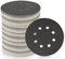 Wanmutrun Disques Abrasifs125mm noir Papier Abrasif 90Pièces,10x220/240/400/600/800/1000/1500/2000/3000Grain Mélangé,8Trous en Carbure de Silicium Circulaire.