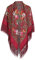 pvucpot Halstuch mit traditionellem ukrainischem/polnischem/russischem Blumenmuster und Fransen Elegante Halstuch