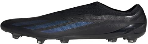 adidas X Crazyfast.1 Laceless Firm Ground Soccer Cleats, Core Black, 7 UK