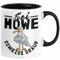 Sei Möwe Sch** Drauf Tasse Geschenk Norddeutschland Sylt Norderney Urlaub Spruch Geschenkidee Kaffee-Becher (Schwarz)