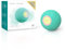Cheerble Ball Interaktives Hundespielzeug Ball, Wicked Ball Hund, Selbstbewegendes Hundespielzeug Beweglich mit 3 Interaktiven Modi, Selbstrollender Ball Hunde Interaktiver mit LED-Leuchten, Cyan
