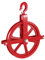 YJINGRUI Scaffold Hoist Pulley, 12 Scaffolding Wheels, 1000lbs Pulley Wheel Gin Wheel, Gin Block Pulleys for Lifting