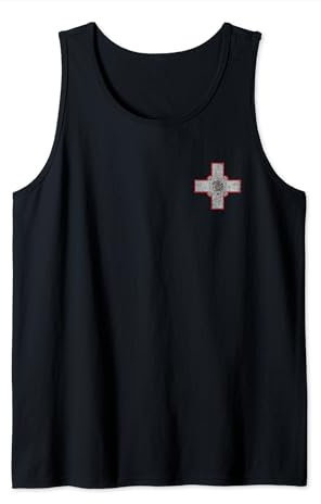 Malta-Flagge, George-Kreuz, Valletta Tank Top