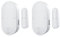 Shackcom 2pcs Fensteralarm Türalarm Selbstklebend Alarm Fenster 130dB mit Wireless Magnetsensor Sirene 5 Alarmmodi mit bidirektionaler Einbau für Home Security Einbruchschutz Türalarmsensor mit Batte