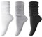 DRESHOW Damen Slouch Socken Extra Lange Scrunch Kniehohe Stiefelsocken Weiche Scrunch Socken Stricken Baumwolle Knie hoch Stiefelsocken