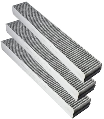 AllSpares Aktivkohlefilter (3 St.) für Dunstabzugshauben geeignet für Bosch Siemens 17000822 / HEZ381700, Neff Z8500X0 und Gaggenau Constructa CA282110 (600x95x55mm)