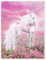 Posterlounge Einhorn Glitzer Poster von Dolphins DreamDesign 30 x 40 cm Pink Wandbilder Wanddeko