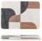 Bloomingville Jazzi - Tagliere bianco, marmo, lunghezza 28 x altezza 1,5 x 20 cm