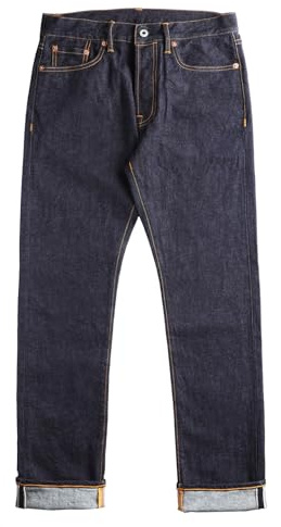 RWRTNANDO Men's Slim Fit Jeans Straight Leg Men Jean Slim Fit Straight Leg Vintage Jeans