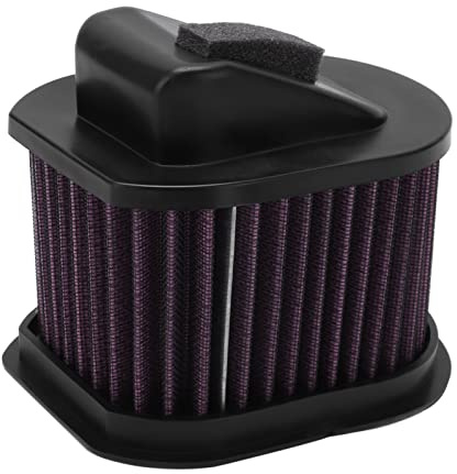 Tbest Sostituzione Spugna di Carta ABS Riutilizzabile Lavabile Ad Alte Prestazioni del Filtro Dell'aria del Motociclo per Z800 Z750 Z1000
