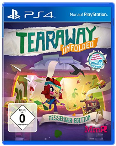 Tearaway: Unfolded - Messenger Edition (exklusiv bei Amazon.de) - [PlayStation 4]