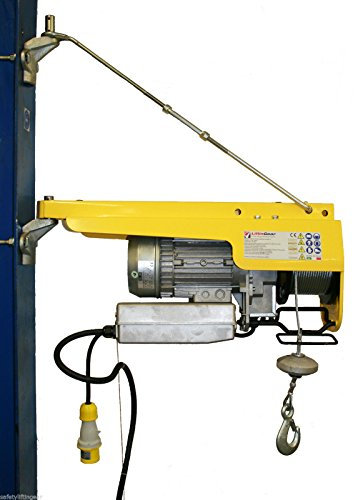 LiftinGear 200kg Heavy Duty Scaffold Lifting Hoist 110v 25mtr Lift Height EM200