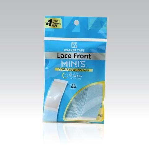 Walker Tape Lace Front Mini Haftstreifen, 72 Stück