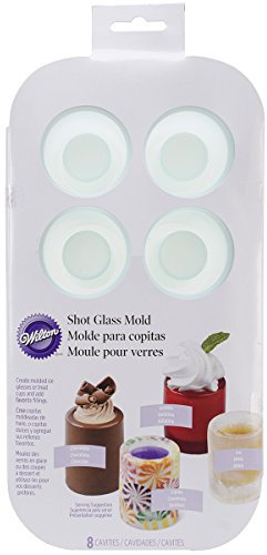 Wilton Silicone Shot Mold-Round 8 Cavity