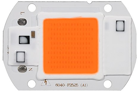 COB LED Pflanzenlicht Beleuchtung Pflanzenwachstum Vollspektrum 20/30/50 W für Garten Gewächshaus Hydroponik (Größe: 220 V, 20 W)