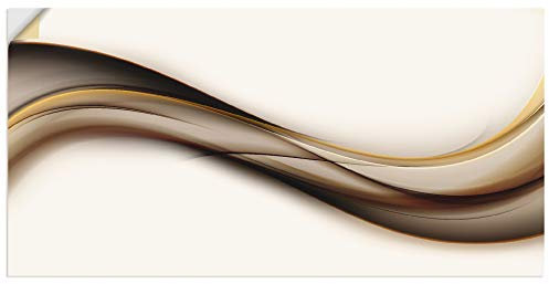 ARTland Wanddeko Wandtattoo selbstklebende Vinylfolie Abstrakte Kunst Kreativ Muster Streifen Modern Dekor T9LH