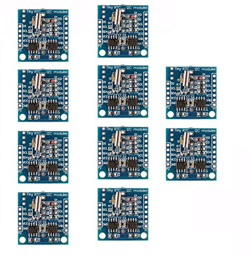 DollaTek 10Pcs Tiny RTC I2C DS1307 AT24C32 Real Time Clock Module für Arduino AVR PIC 51 ARM