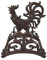 Lilienburg Wand-Schlauchhalter stabiles Gusseien Nostalgie Design antik wetterfest extrem robust und langlebig Metall HAHN (7)