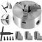VEVOR 3 Backen Backenfutter 160 mm Durchmesser, Dreibackenfutter,Hochpräzises Drehbankfutter, Selbst Zentrierendes Spannfutter mit Präzisions-Kegelrad, für Drehm K11-160 Lathe Chuck Metallisch 6 Inch