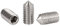 BOZONLI Sans Tête Conique Vis Hexagonale Creux en Acier Inoxydable M6*8mm, 20 Pièces