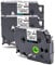 Anjonova 3 Mixed Compatible Brother Heat Shrink Tube Label Tape HSe-221 HSe-231 HSe-241 Compatible with P-Touch PT-E100 PT-E110 PT-1000 PT-1010 PT-H107 PT-H200 PT-H101C PT-300BT, Black on White