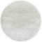 Carpetsale24 Teppich Wohnzimmer Shaggy Einfarbig Design 120 cm Rund Natur - Hochflor Teppich Schlafzimmer Luxuriöse Kuschelig und Super Weich Langflor 50 mm Florhöhe - Flauschiger Teppich Runder