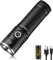 Sofirn SP33S Leistungsstarke Taschenlampe 5000 Lumen, wiederaufladbare Led USBC Laden mit 6 Helligkeitsmodi, Powerbank Funktion mit 26650 Batterie für Angeln, Wandern, Camping, Exploring
