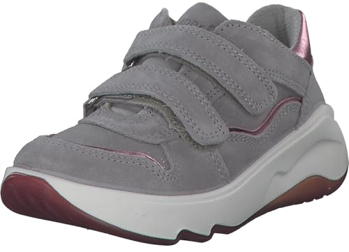 Superfit Melody Basket Fille, Gris Clair Rose, 33 EU