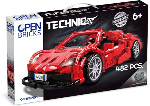 OPEN BRICKS - Sports Car Red OB-WS0905