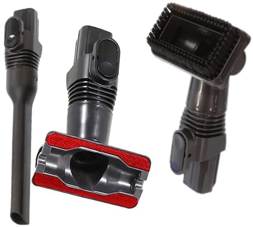 UTIZ 3-Piece Vacuum Cleaner Attachment Set - Includes Brushes and Crevice Tools Compatible with Shark IZ400, IZ500, IZ400UKT, and IZ500UKT Models