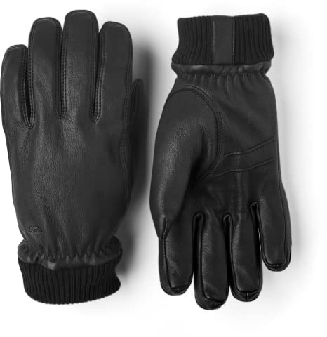 Hestra Herren Tore Glove Hirschleder 5-Finger Isolierte Handschuhe mit Wollmanschette für kaltes Wetter & Alltag