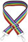 Taschengurt Schulterriemen für Damen und Herren, 78-140cm 3,8cm Verstellbarer Regenbogen Tragegurt Umhängegurt für Schultertasche und Handtaschen Tragetaschen DIY Zubehör für Tasche,Regenbogen #2