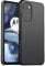 Motorola Moto G22 Case Ultra Slim Thin Armour Hard Case Matte Rubberized Cover For Samsung Galaxy Moto G22 (Black)