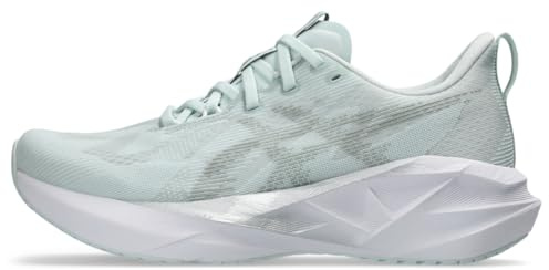 ASICS Damen Novablast 5 Sneaker, Pure Aqua Seal Grey, 41.5 EU