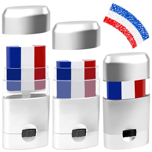 Lets Joy Schminkstift Frankreich, Fan Schminke Flagge, Olympischen Spiele, Deutschland Fanartikel Party Paraden Freien Aktivitäten