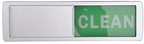 Lybunair Dishwasher Magnet Easy to Read Clean Dirty Sign Indicator with Double Sided Adhesive Tape (Silver (Red and Green))