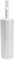 ReBorn Recycled Toilet Brush - Bathroom Toilet Bowl Brush & Holder - Anti Drip 360° Hourglass Brush Head - Closed Fit Storage Cover - Replaceable Heads - Made in Britain (Stone)