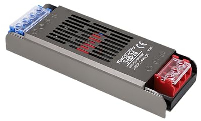Clearhill Alimentation pour LED,Driver 24V 60W Transformateur LED mince,AC vers 24V DC 2,5A Basse tension,Technologie anti-poussière et anti-humidité,pour bandes lumineuses