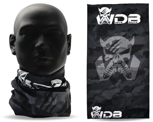 Wild Devil Baits Schlauchschal Loop Multifunktionstuch Scarf Halstuch Angler Halswärmer Angeln Nackenwärmer