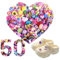 XYTAHDM 50pcs Charme Chaussure,Accessoire Chaussure en PVC,Décorations de Chaussures Roses,Pins pour Crocs,pour Garçons,Filles,Hommes,Femmes,Cadeaux de D'anniversaire