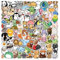 100 Pcs Animal Stickers, Kawaii Cute Sticker Animal Waterproof Stickers Aesthetic Pack for Water Bottles, Laptop, Computer, Car, Luggage, Cup, Phone, Scrapbooking, Art, Crafts, MacBook, Skateboard